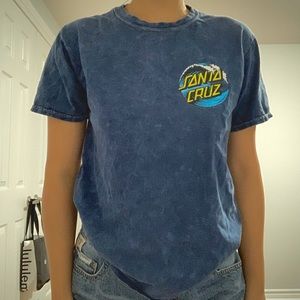 Blue Santa Cruz t-shirt